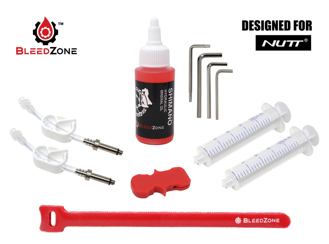 Bleed Kit for NUTT Hydraulic Ebrakes ZERO Scooters With Mineral Oil