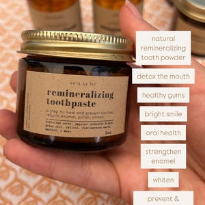 Remineralizing Toothpowder