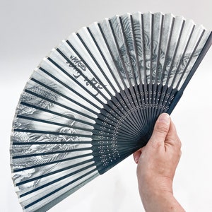 Japanese Tiger and Dragon Folding Fan - Etsy