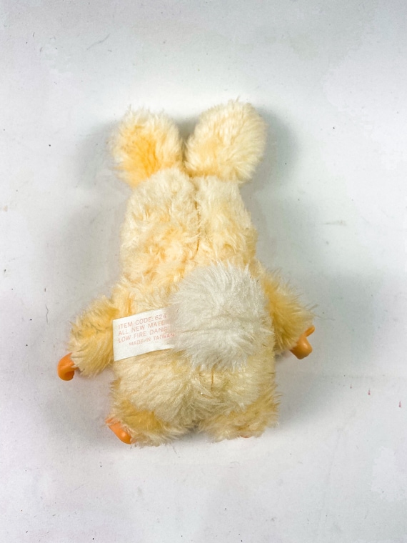 Vintage Monchhichi Bunny Doll: Yellow Plush Toy by Sunny - Etsy
