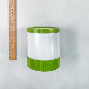 Aladdin Insulated Thermo Jar with Freezer Lid, Vintage Aladdin Thermos Model #7000, Short Insulated Thermos Jar