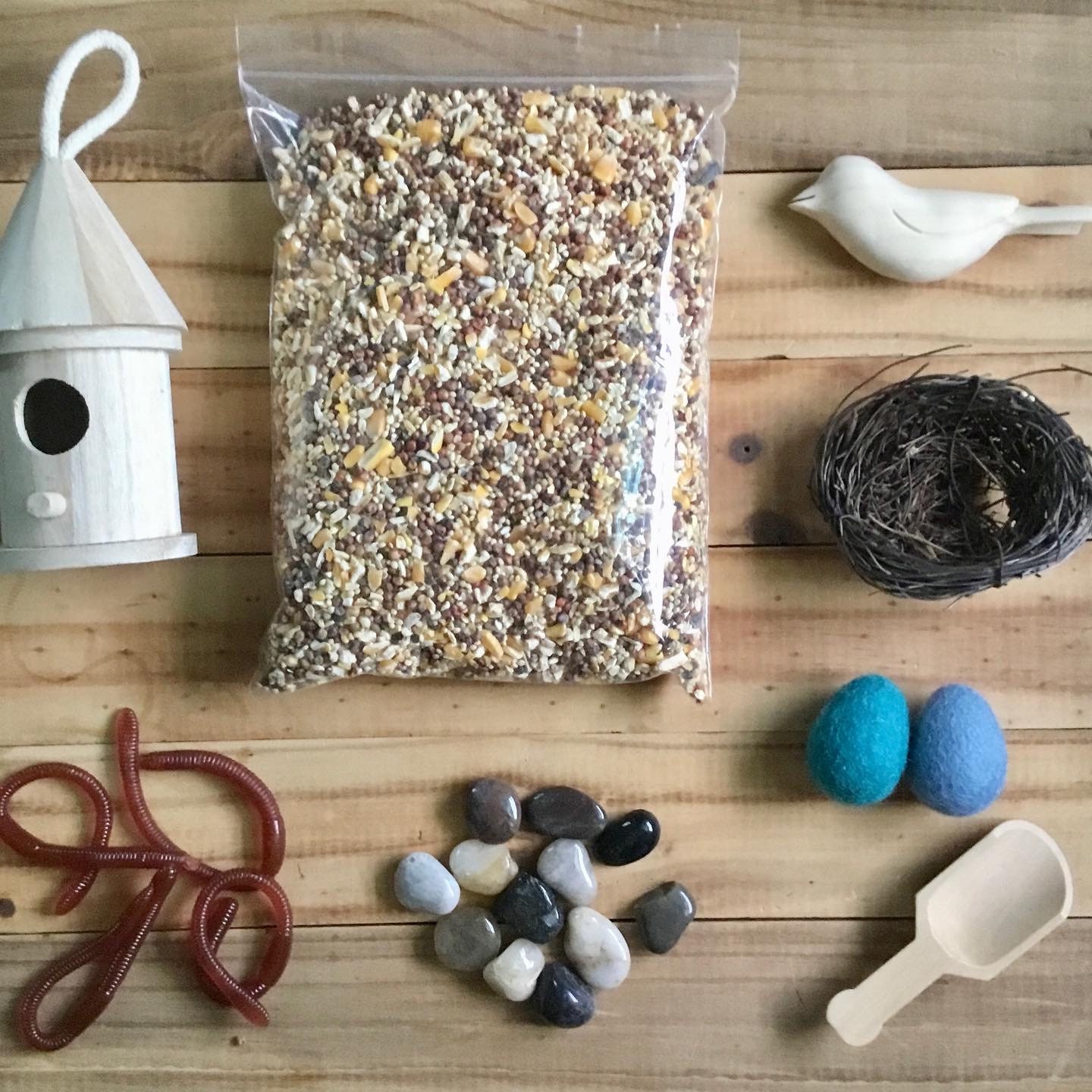Birds Nest Sensory Bin/bird Sensory Kit/learning Etsy