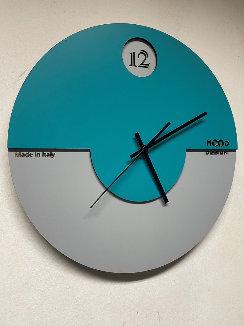 Wall Clock Modern Clock Large Wall Clock Wall Clock Design Etsy