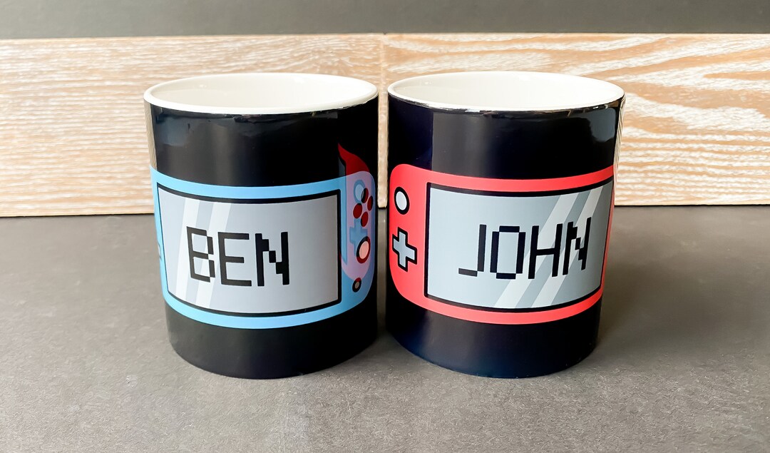Personalised Gaming Mug Switch Console Gifts for Him Birthday - Etsy