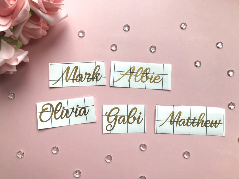 Personalised Vinyl Label Stickers for Gift Boxes Notebooks Etsy UK