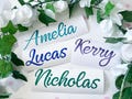 Personalised vinyl label stickers - For gift boxes, notebooks, glass, water bottles and more product logo