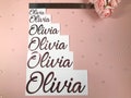 Personalised vinyl label stickers - For gift boxes, notebooks, glass, water bottles and more