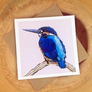Kingfisher Greeting Card