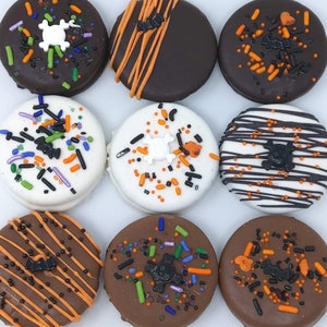 Halloween Artisanal Chocolate Covered Oreos (6 pack)