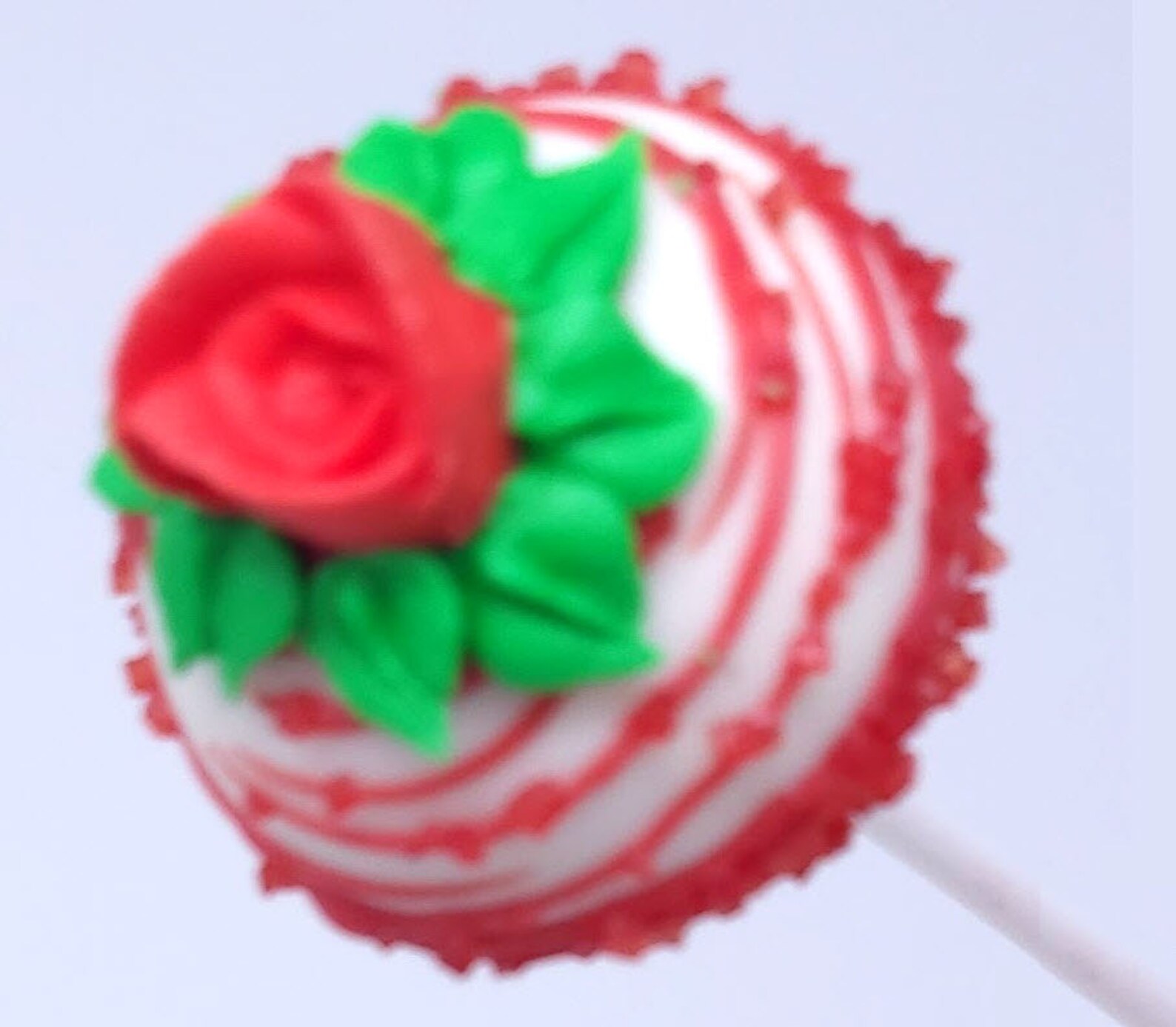 Cake Pops Creme Glacee Rose 10 Pieces
