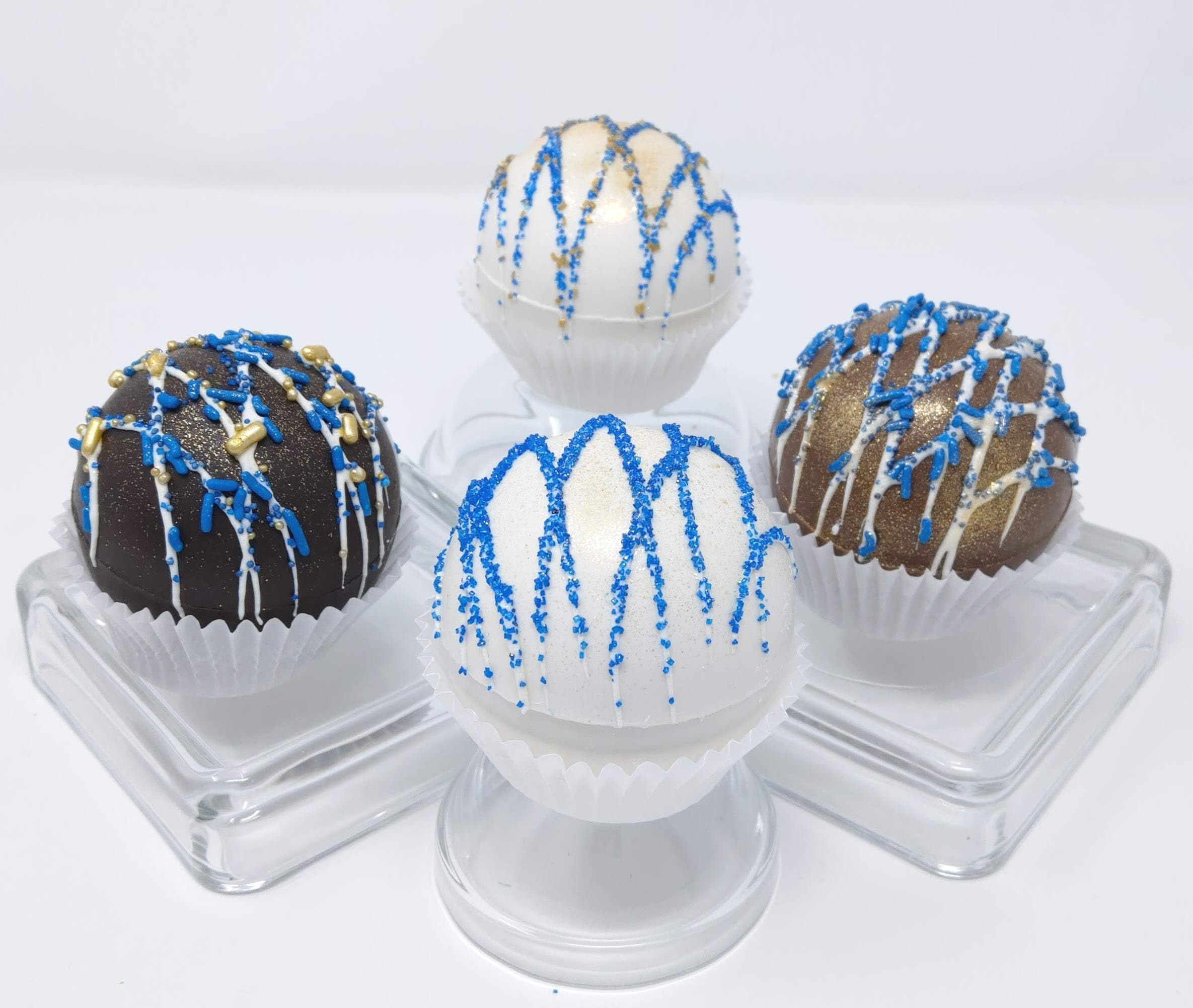 Hanukkah Hot Cocoa Chocolate Bombs