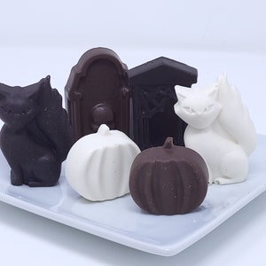 Halloween Shapes Solid Chocolate (3 boxes)