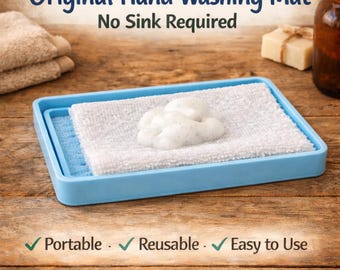 Alfombrilla original para lavarse las manos