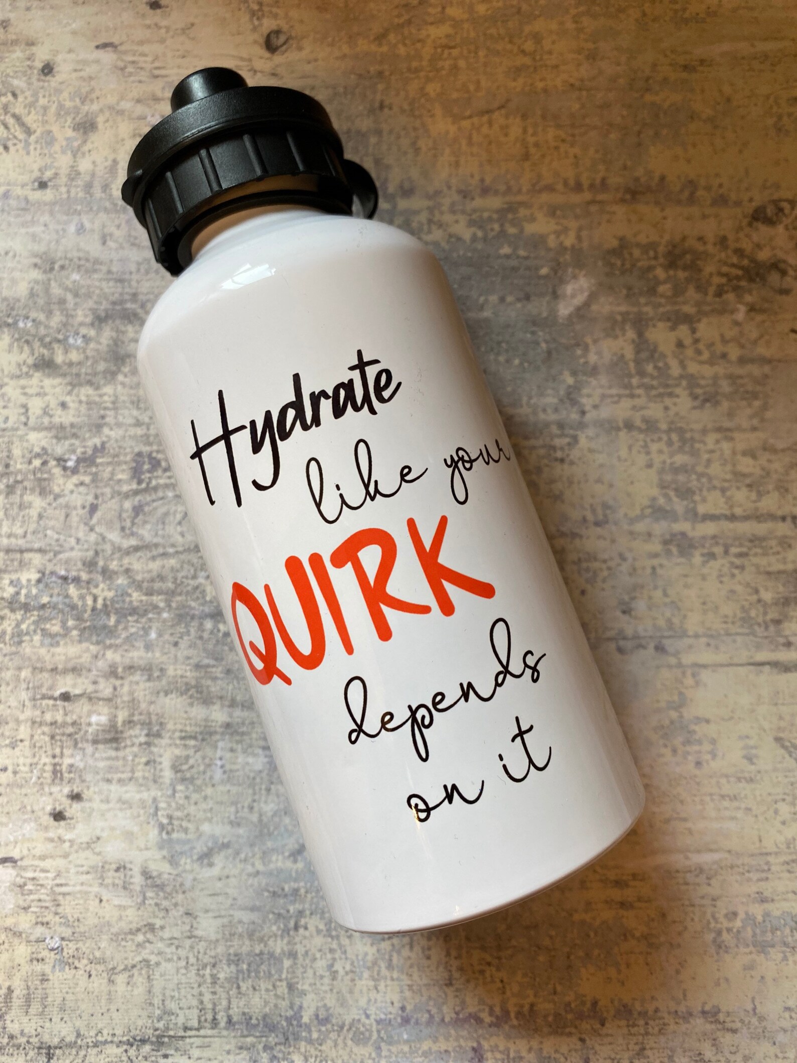 My Hero Academia Quirk Water Bottle Etsy