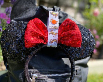 Disney Tigger - Customizable Mickey Ears Strap, Disney Ears Holder, Face Mask Strap, Mask Fastener