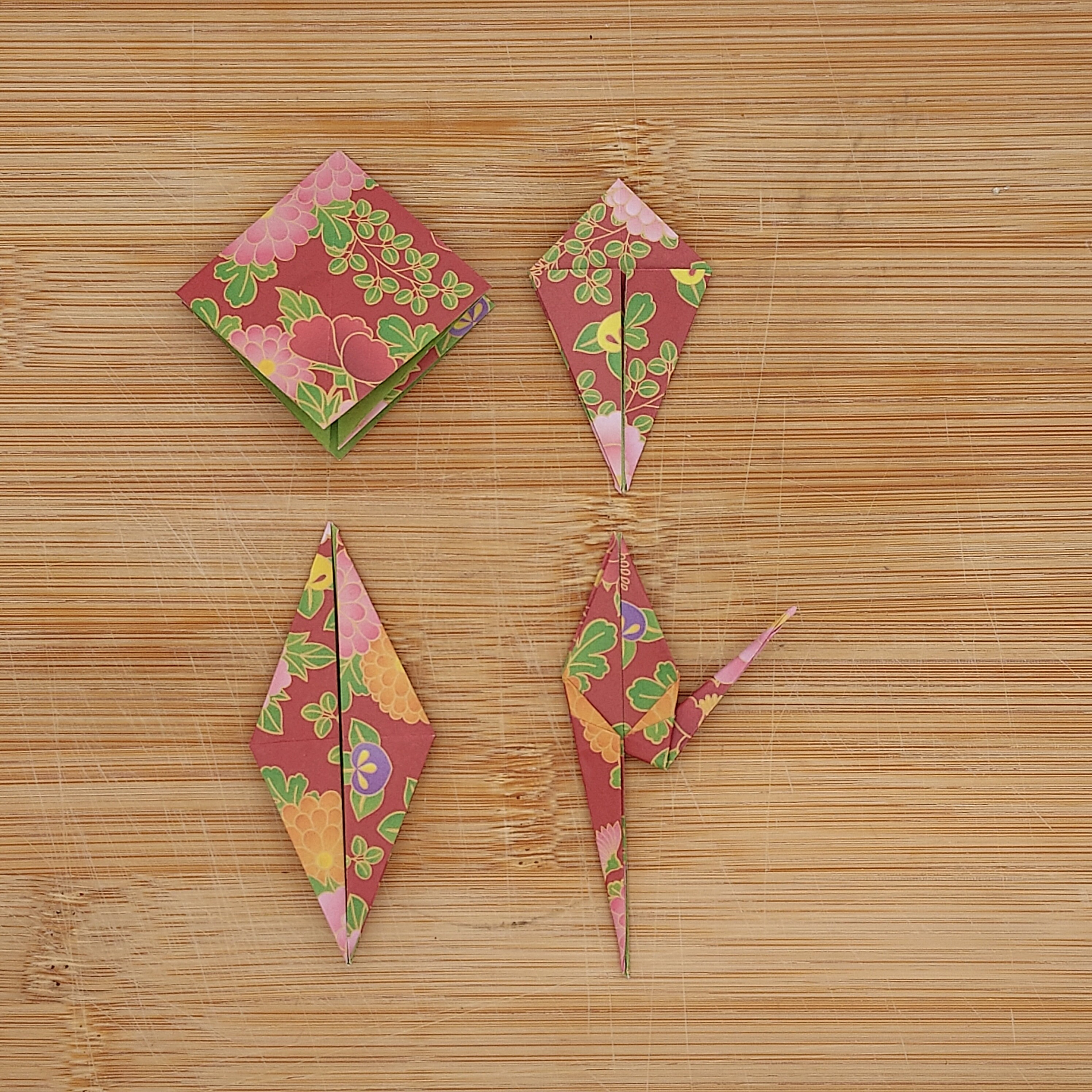 折り鶴カード：幸運を呼ぶ手作りのクラフトカード - Etsy 日本