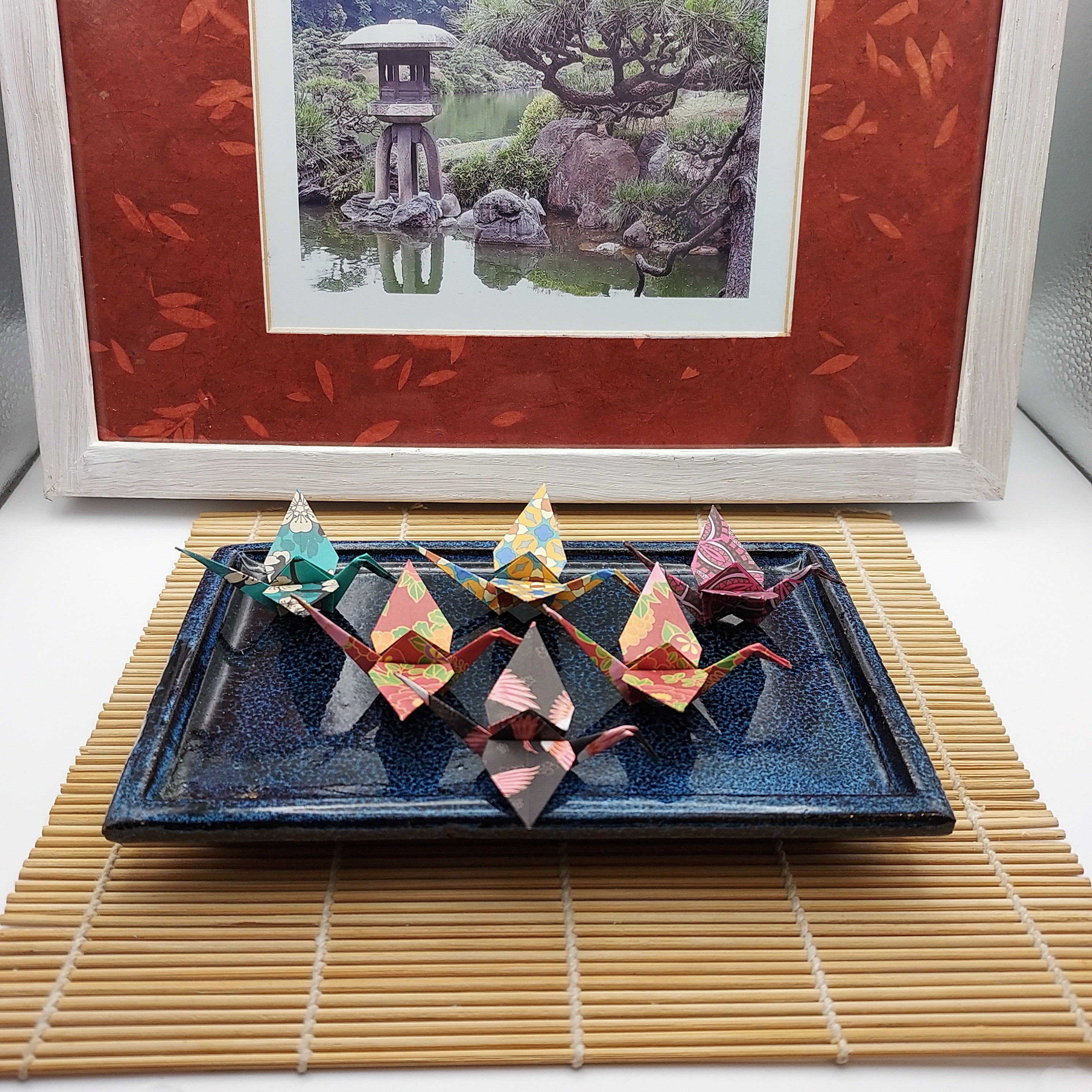 折り鶴カード：幸運を呼ぶ手作りのクラフトカード - Etsy 日本