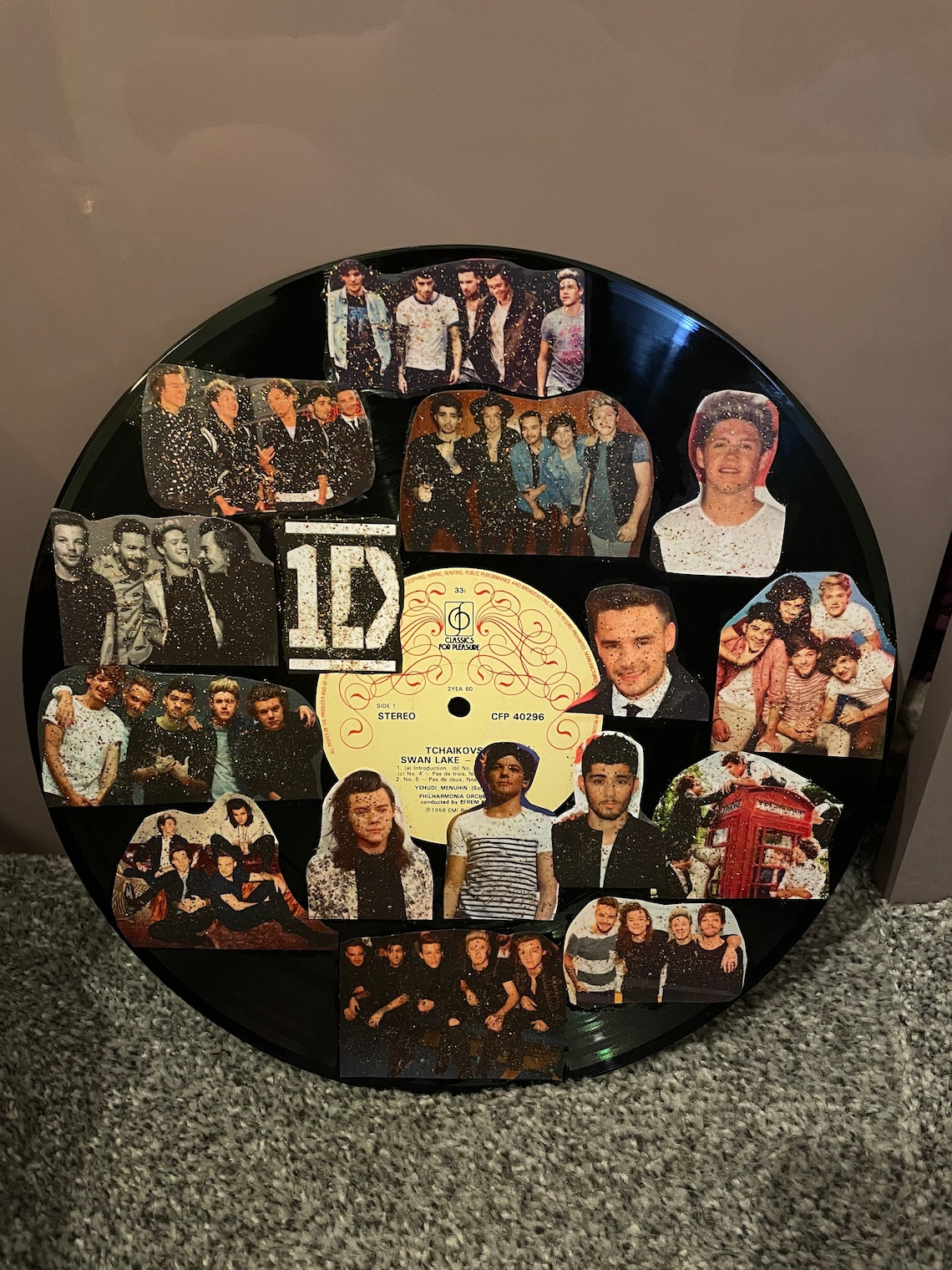 One Direction 12 decorative vinyl record Etsy