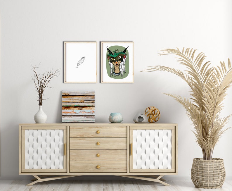 Leaf One Line Printable Autumn Decor Fall Wall Art Digital Wall Print Leaf One Line Printable Autumn Decor Fall Wall Art Digital Wall Print