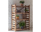 Bookcase Bookshelf Loft shelf Modular shelving quot LADDER quot 31 width