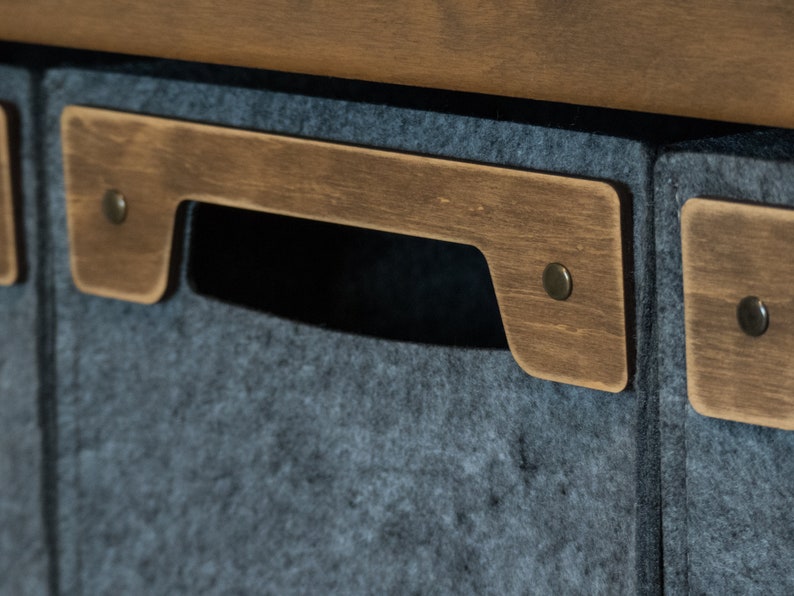Standard Hexagonica Felt Boxes, Fabriс Storage Bins - Etsy