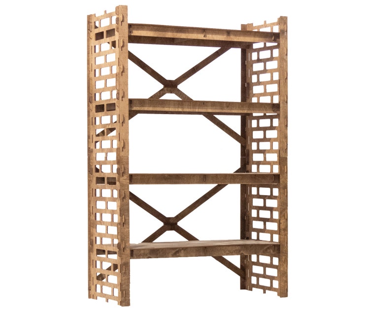 Bookshelf Bookcase Plant Stand Housewarming Gift Shelving Unit Etsy