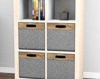 Storage Baskets, Kallax Insert, Felt Bins, Toy Storage, Hexagonica
