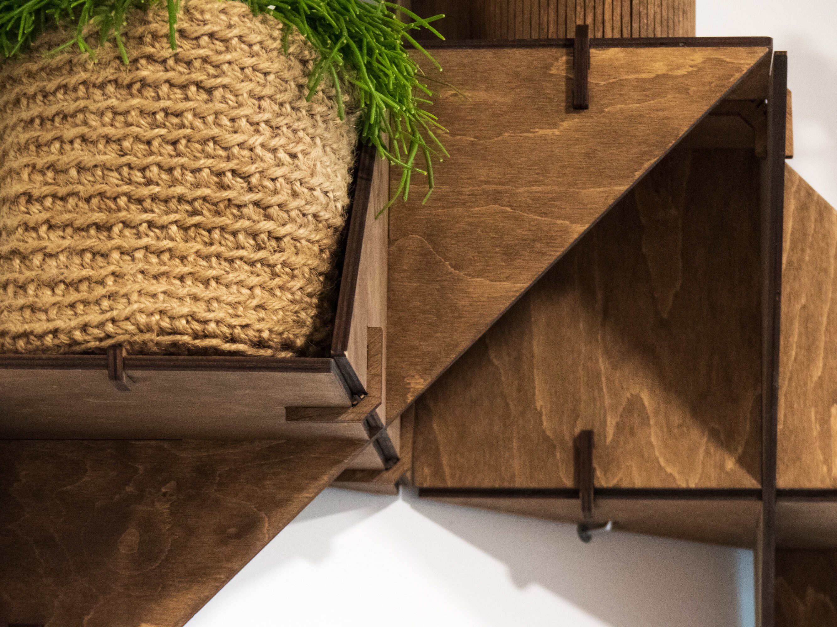 Hanging Plant Shelf Floating Shelf Wall Planter Indoor Wall Etsy