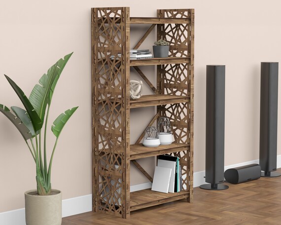 Tall Narrow Shoe Rack Arabic - Hexagonica