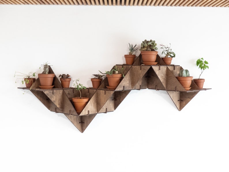 Plant Shelf Wall Shelf Hanging Floating Shelf Wall Planter Etsy