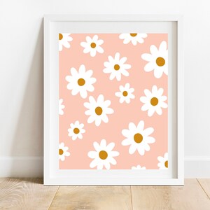 Daisy Print | Instant Download | Wall Art