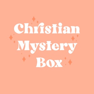 Christian Mystery Bag/ Christian Mystery Box, Christian Gift Box/ Faith Mystery Bundle for Women/ Christian Gifts