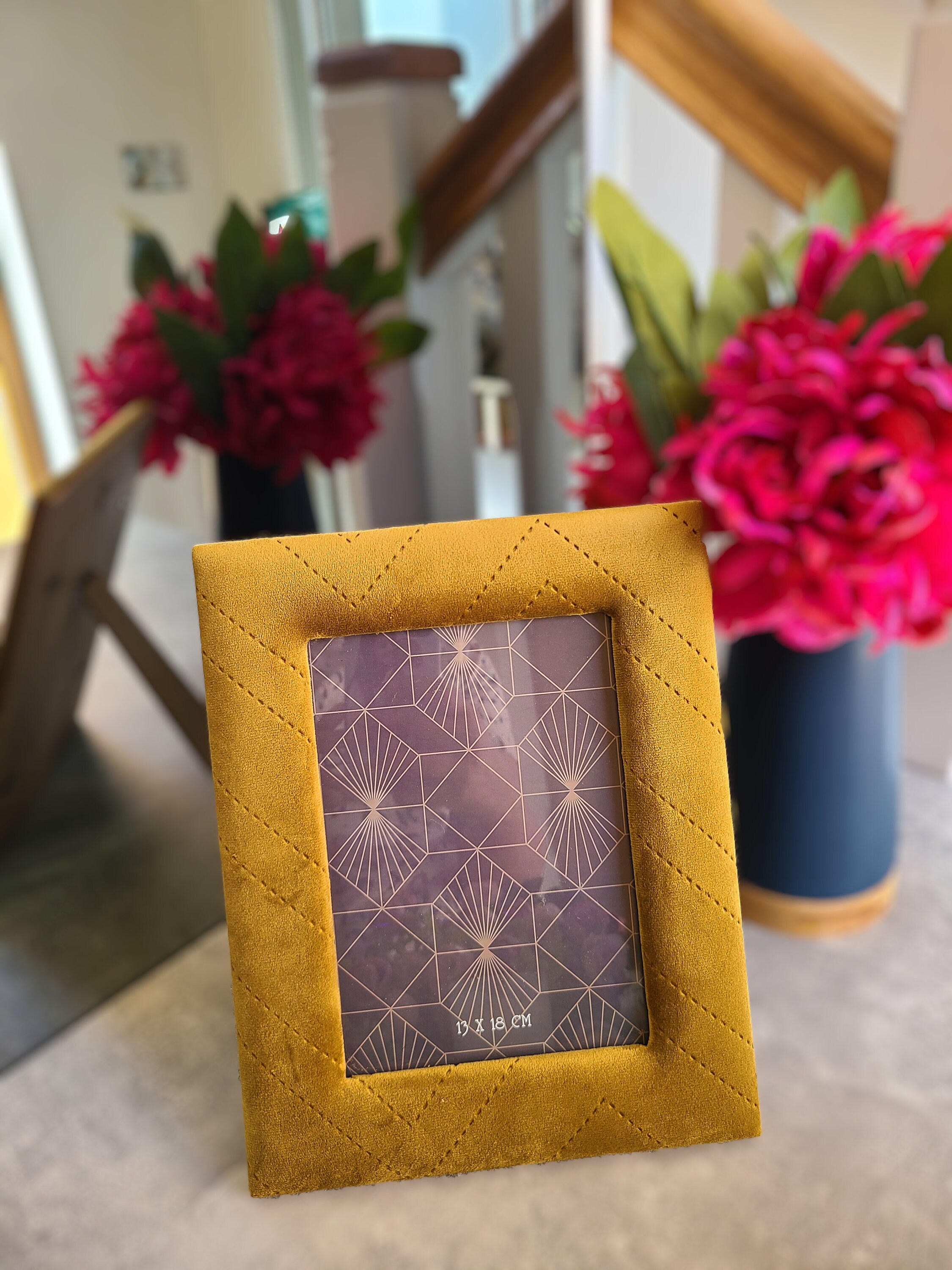 Riley Velvet Photo Frame 5x7 Frames Photo frame Etsy