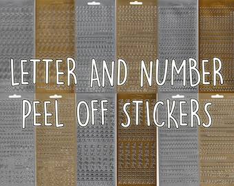 Scrapbook Numbers | Etsy UK