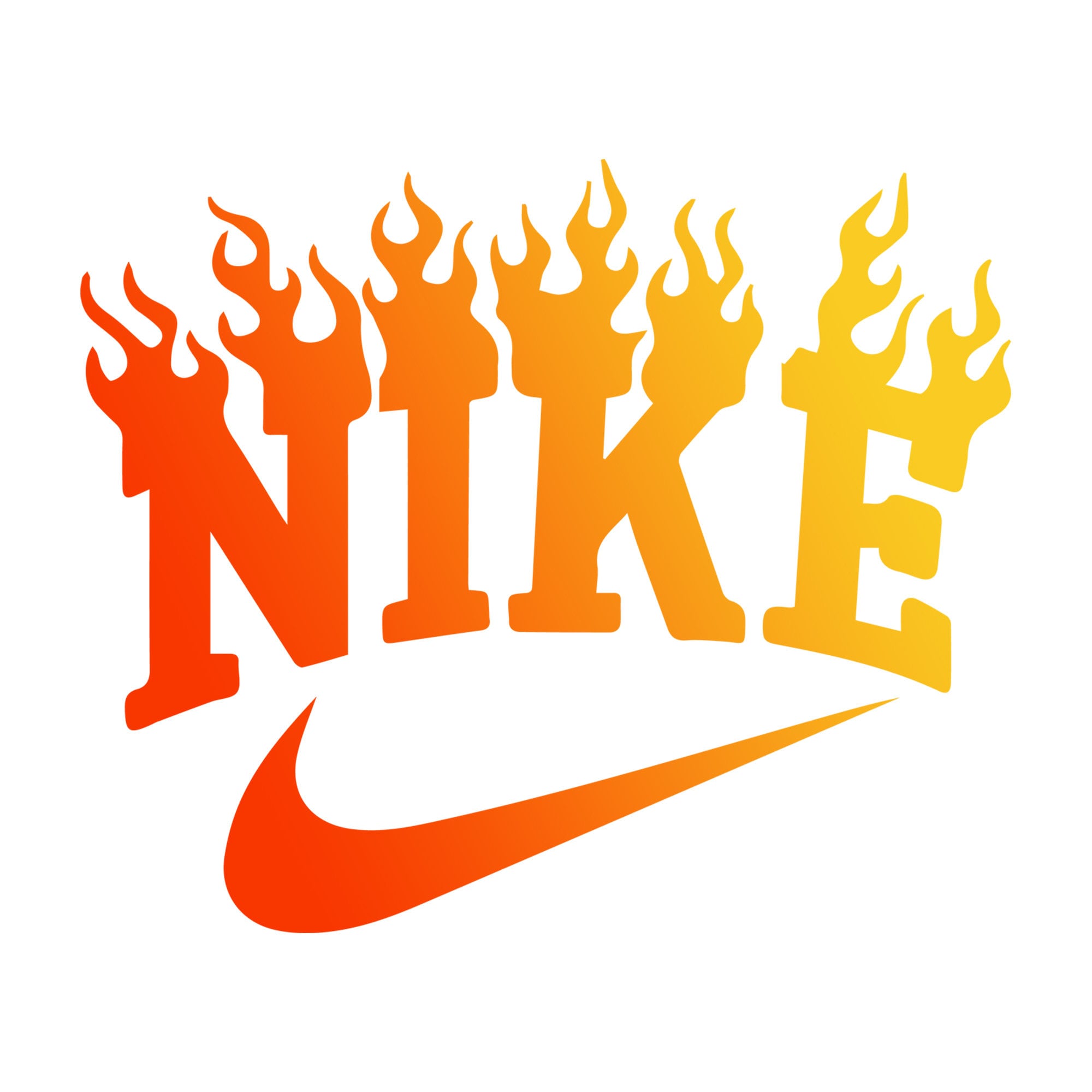 Printable Nike Swoosh Logo