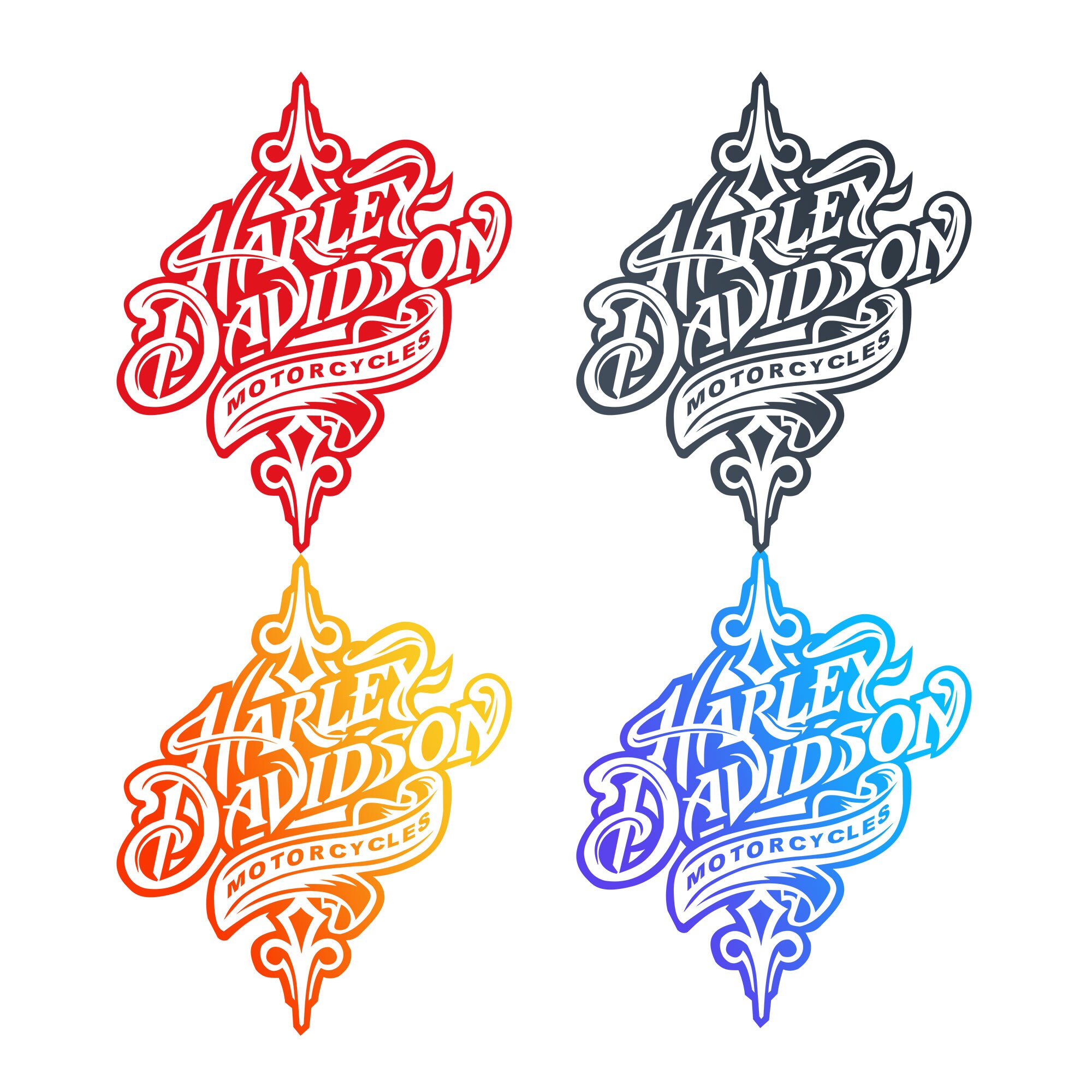 Harley Davidson svg, dxf, png, Harley Davidson cricut, image files, H…