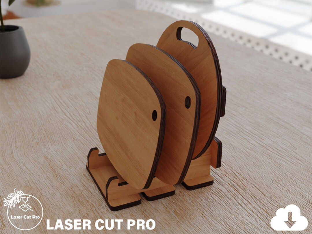 Butcher Block Table Cutting Boards With Stand Best Dad Ever Gift for