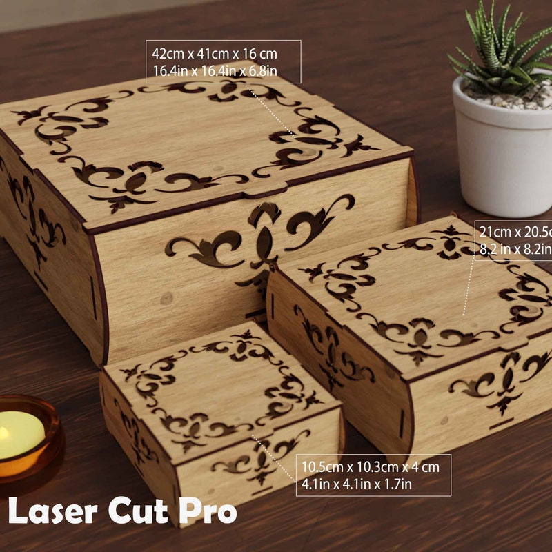 Scroll Work Box Scrollwork - Etsy