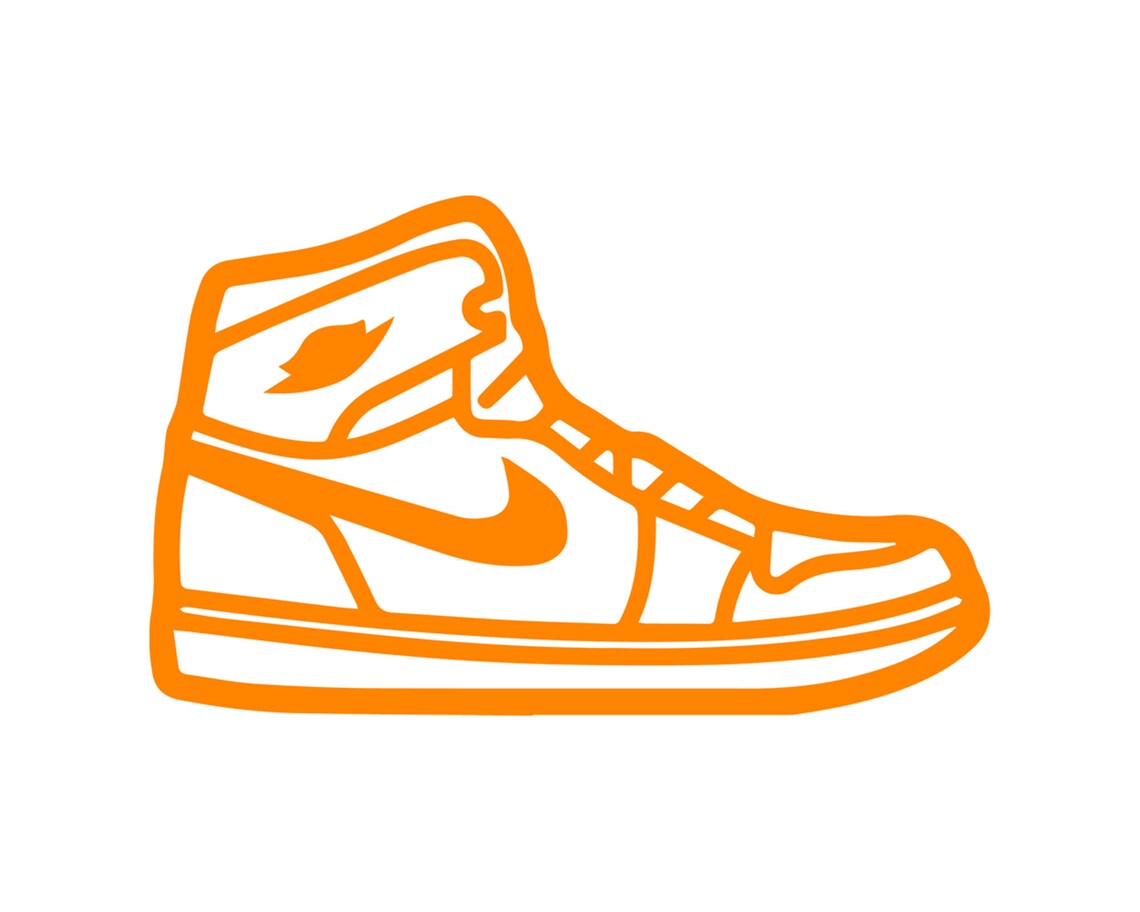 Nike jordan 1 Svg Png Pdf Eps DXF Etsy