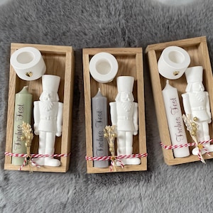 Secret Santa gift, Christmas gift, Christmas souvenir, DIY Christmas, gift, gift set, nutcracker, Christmas candle, Christma