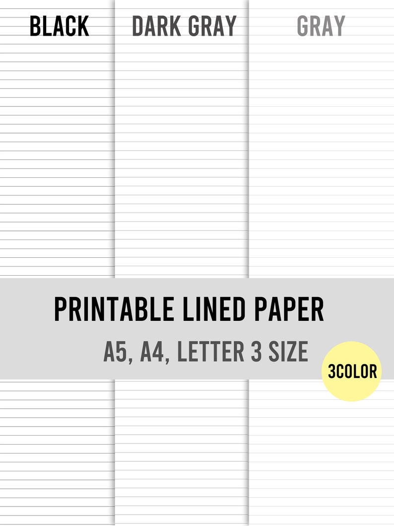 Dotted Bullet Journal Printable