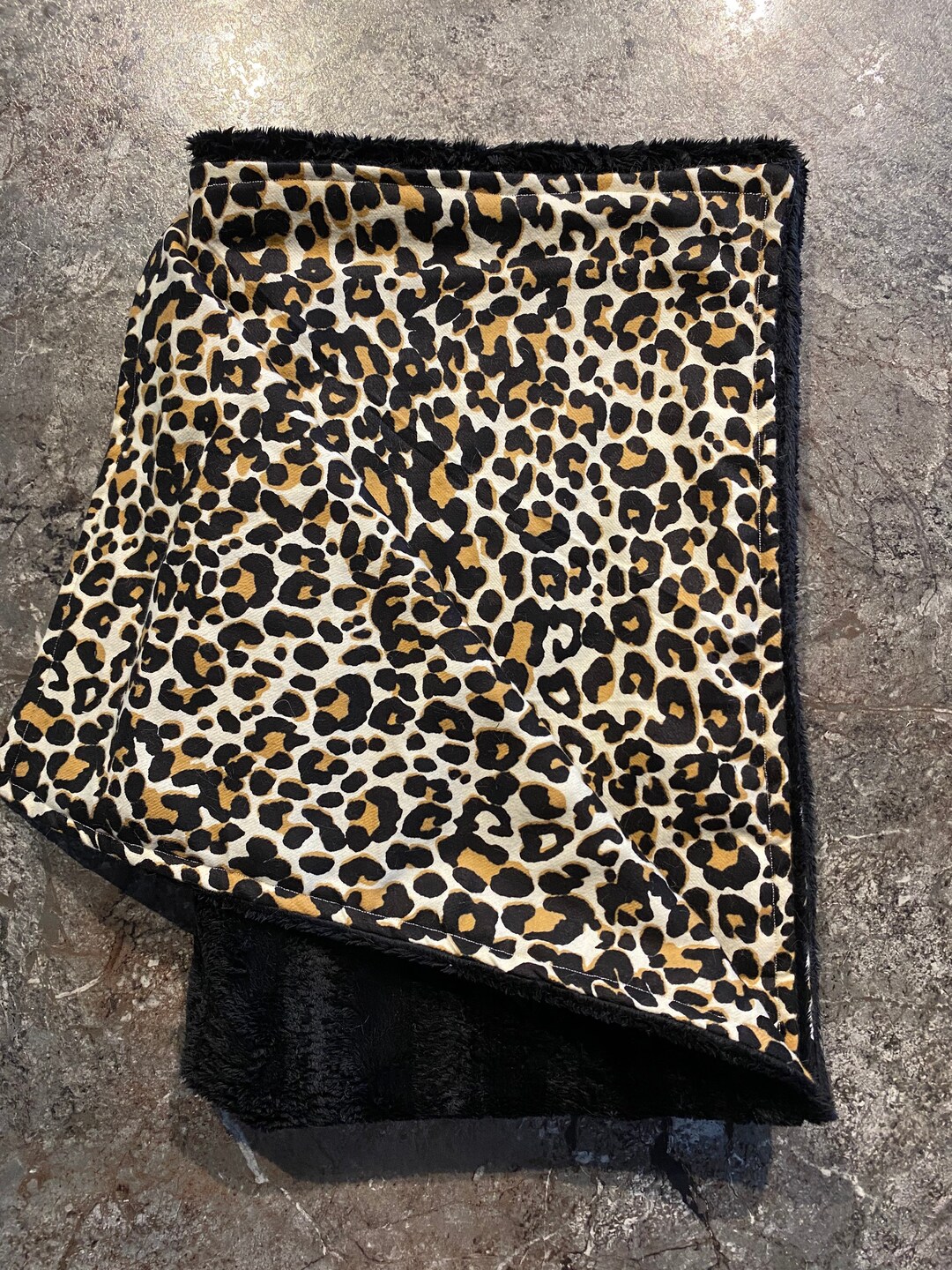 Cheetah Blanket Cheetah Print Blanket Leopard Blanket Etsy