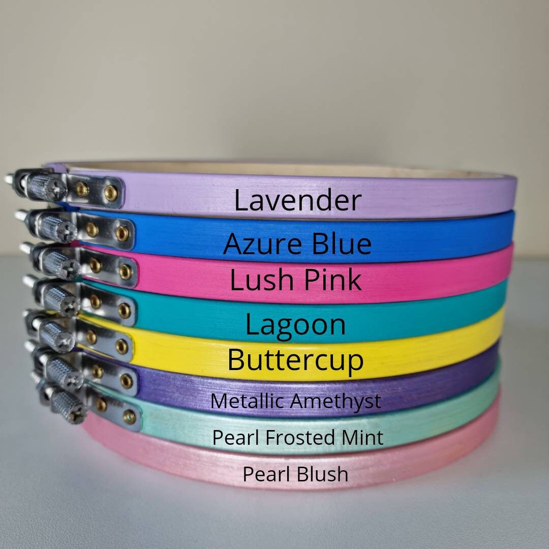 Black Embroidery Hoop Frame, Black Cross Stitch Hoop, Decorative