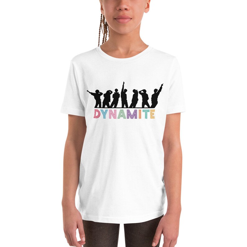Kids Dynamite BTS Tshirt Youth BTS Merch BTS Shirt for Etsy