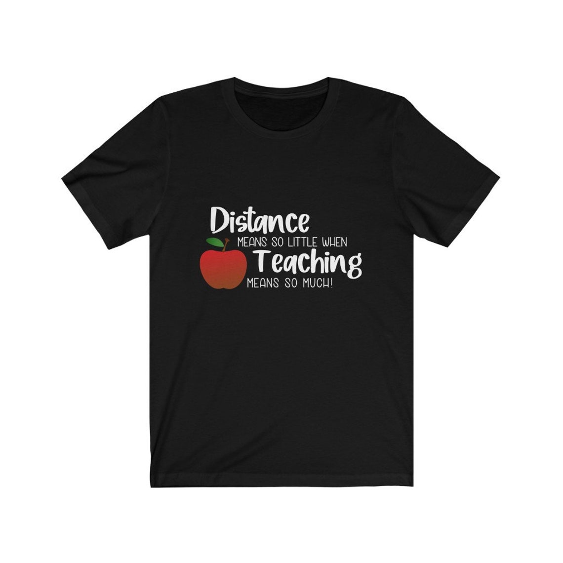 Distance Teaching Shirt Online Educator T-Shirt Virtual | Etsy