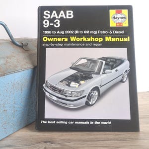 Saab Owners Manual - Etsy
