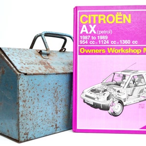 Haynes Citroen Owners Workshop Manual | Citroen AX Owners Manual | Hardback Book | Birthday Gift | Car Memorabilia | Book for Dad | Car Gift