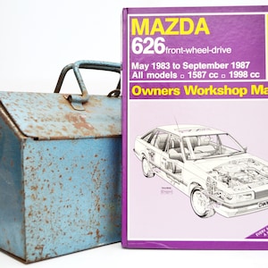 Haynes Mazda Owners Workshop Manual | Mazda 626 Owners Manual | Hardback Book | Birthday Gift | Car Memorabilia | Book for Dad | Car Book |