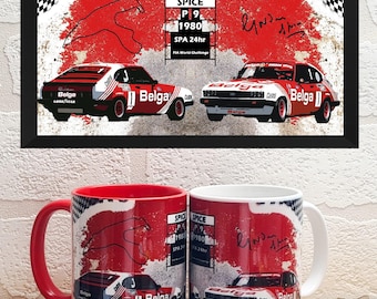Tazza Ford Capri / Gordon Spice / Ford Capri / Spa 24 ore / Regali Ford / Regali Spa / Tazze Ford / 1980 Spa 24 ore