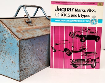 RAC Pearson's Jaguar Workshop Manual | Jaguar Mks VII, X, 1, 2, XK, S and E Type Owners Manual | Hardback Book | Birthday Gift |